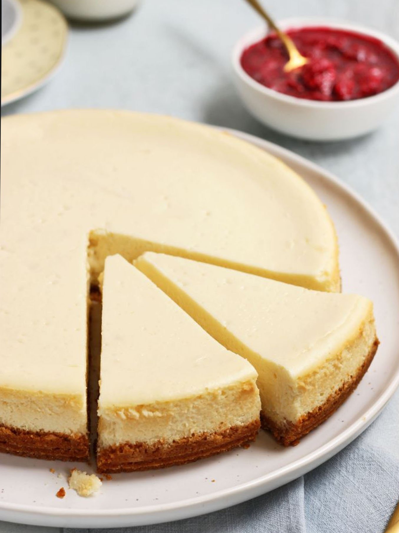 BAKED CHEESECAKE PLAIN